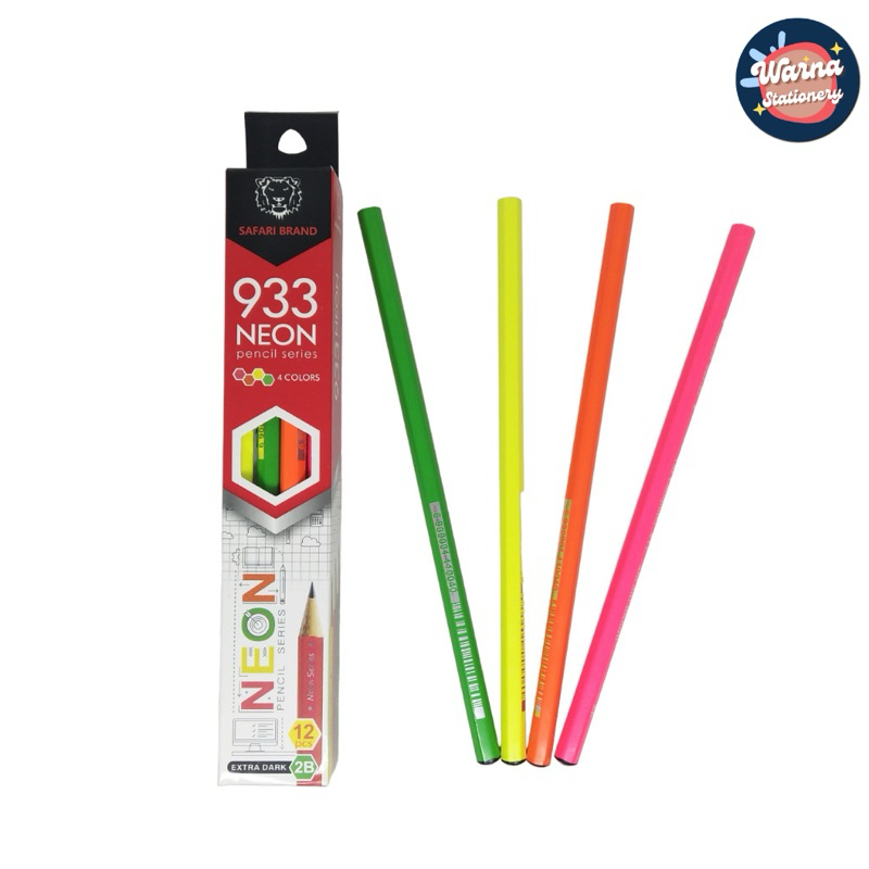 

PENSIL 2B NEON 933/ PENSIL KAYU