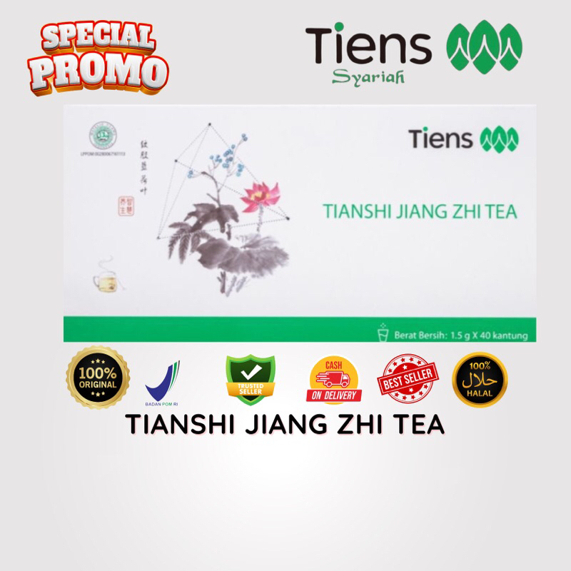 

TEH PELANGSING BADAN TIENS jiang zhi tea 100% original peluntur lemak teh detox herbal