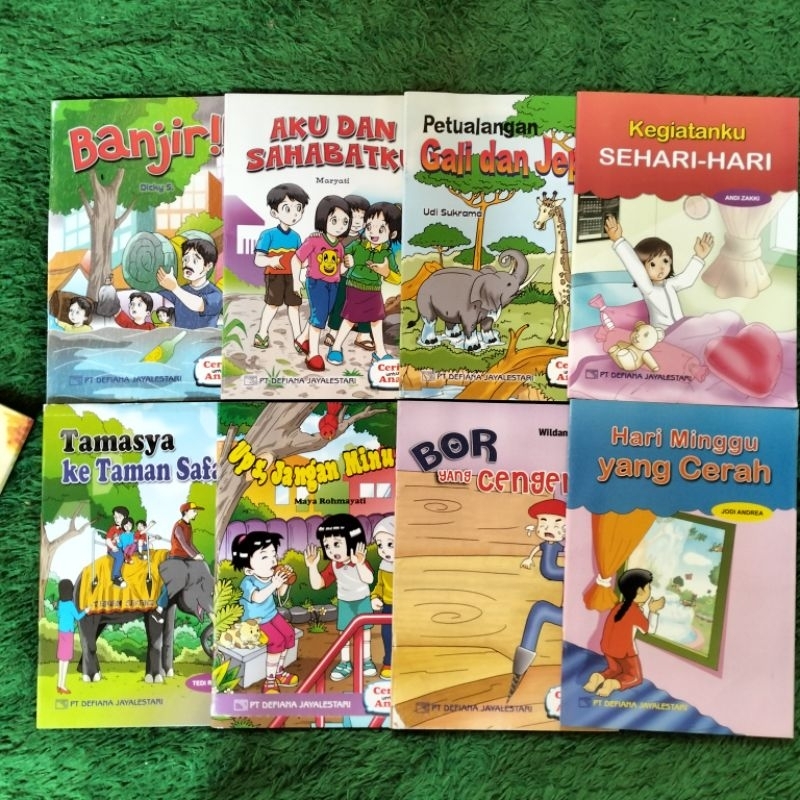ORIGINAL BUKU CERITA ANAK DAN DONGENG BANJIR AKU DAN SAHABATKU PETUALANGAN GALI DAN JEPA KEGIATAN SE