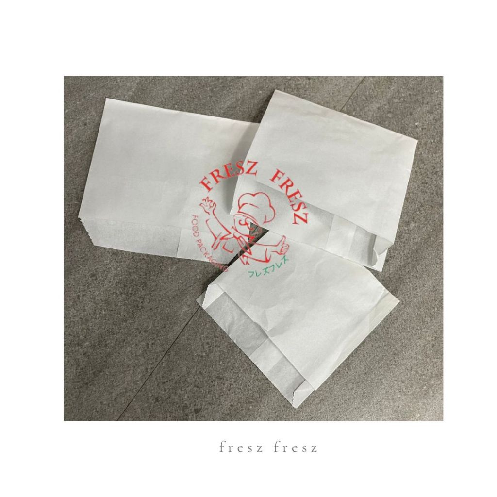 Kantong Friedchikend Paper Bag Kentang Polos Fresz Fresz Kantong Kertas Kentang Pokpok