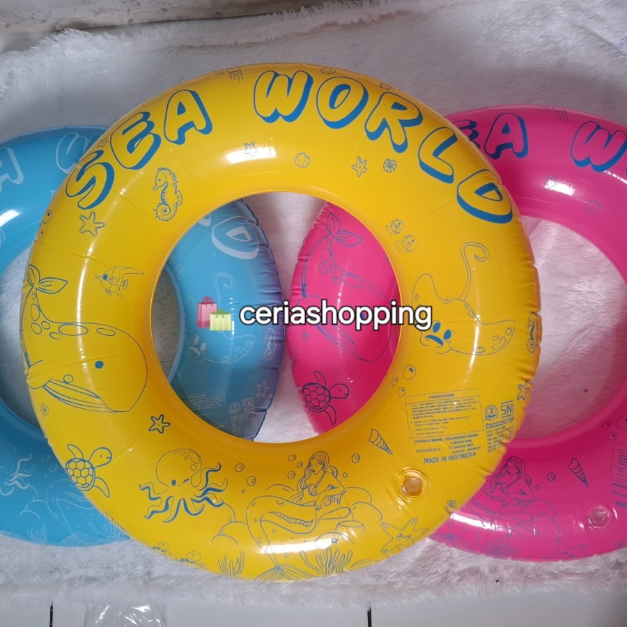 PELAMPUNG RENANG ANAK RING SEA WORLD / BAN RENANG KOLAM RENANG