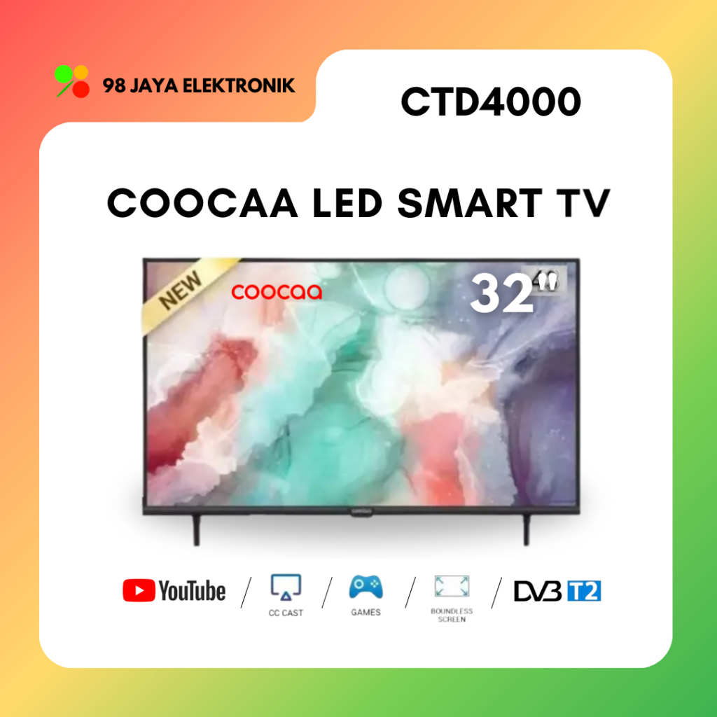 COOCAA LED 32 INCH - 32CTD4000 - SMART ANDROID TV