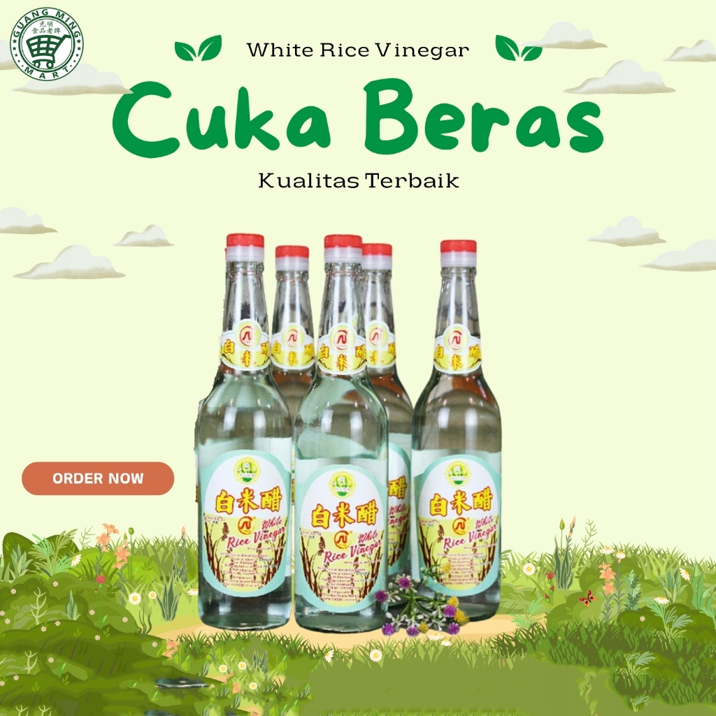 

Cuka Beras / White Rice Vinegar Narcissus 600ML Berkualitas
