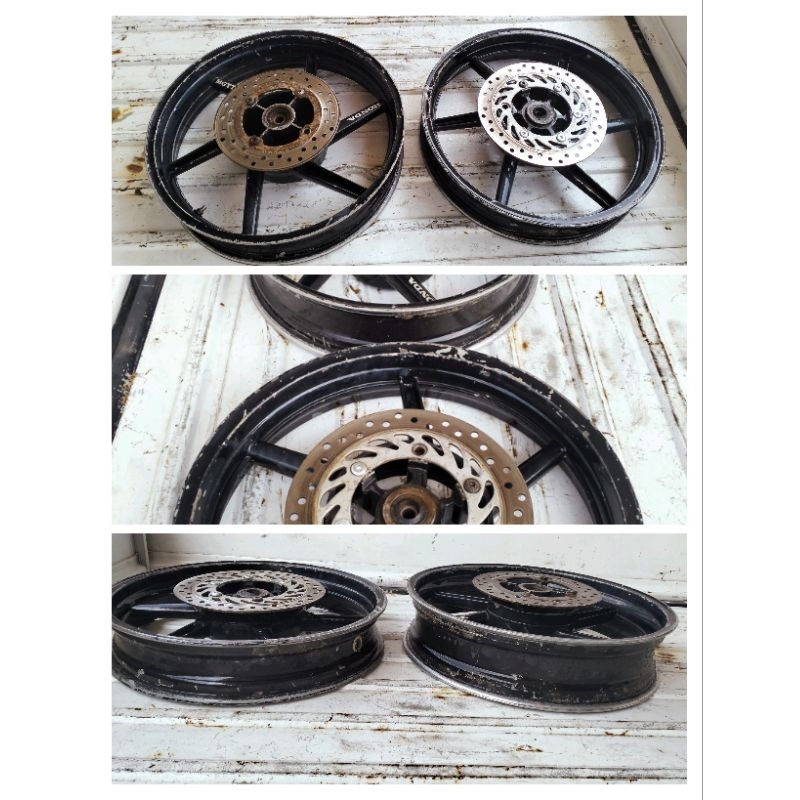 pelek motoR cb150r,tiger revo,mp mono