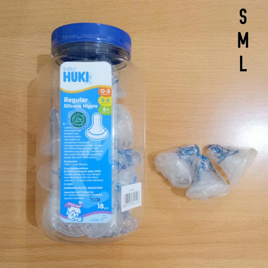 dot bulat huki karet premium empeng polos murah baby bayi premium