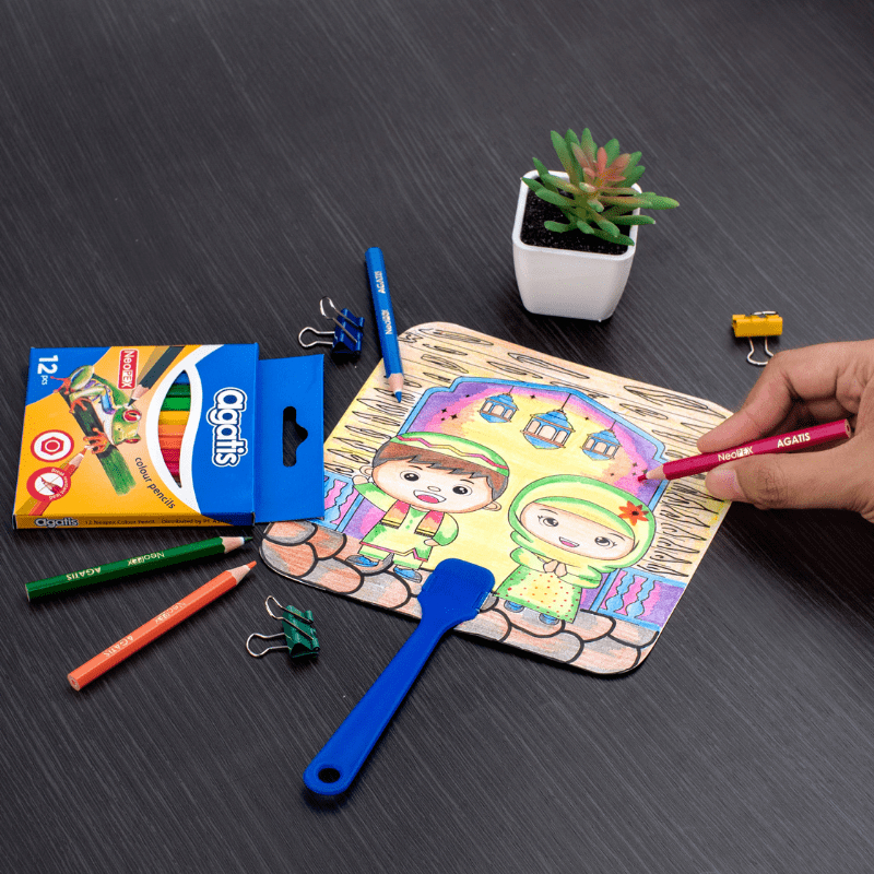 

Agatis - Pensil Warna Neopex Eco Hexagonal - 12 Warna Pendek