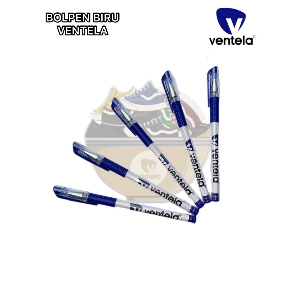 

Bolpen Biru Ventela Desain Simple