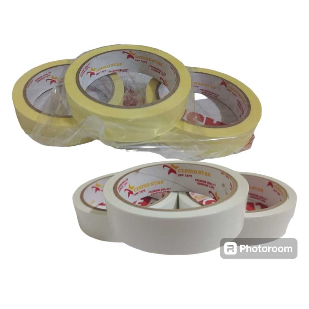 

MASKING TAPE /LAKBAN KERTAS 24mm CESIRO STAR