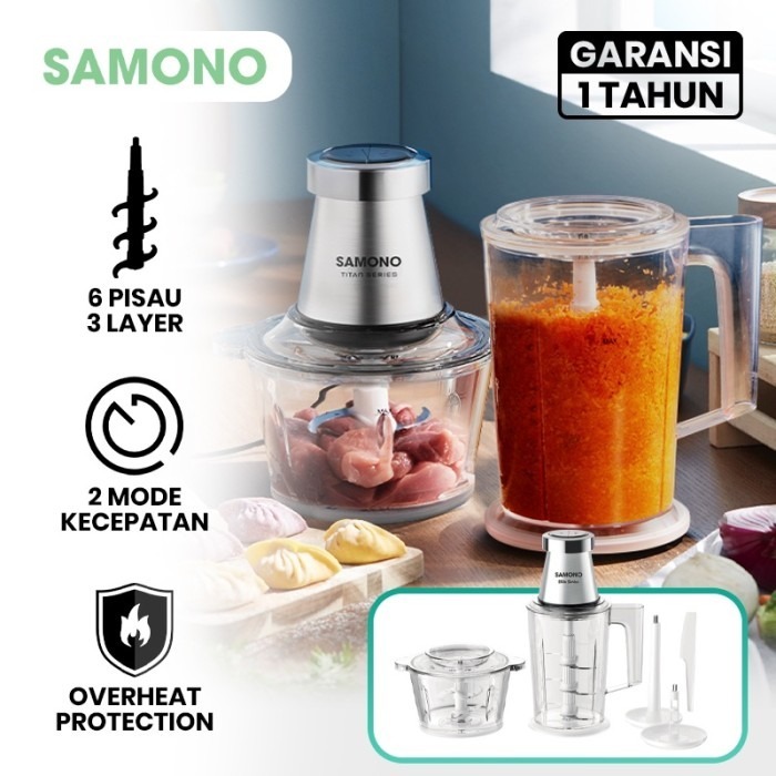 SAMONO FOOD CHOPPER MULTIFUNGSI SWCS350