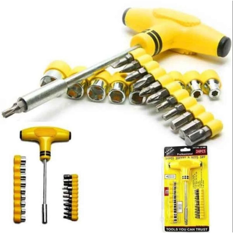 Kunci shock 24 in 1