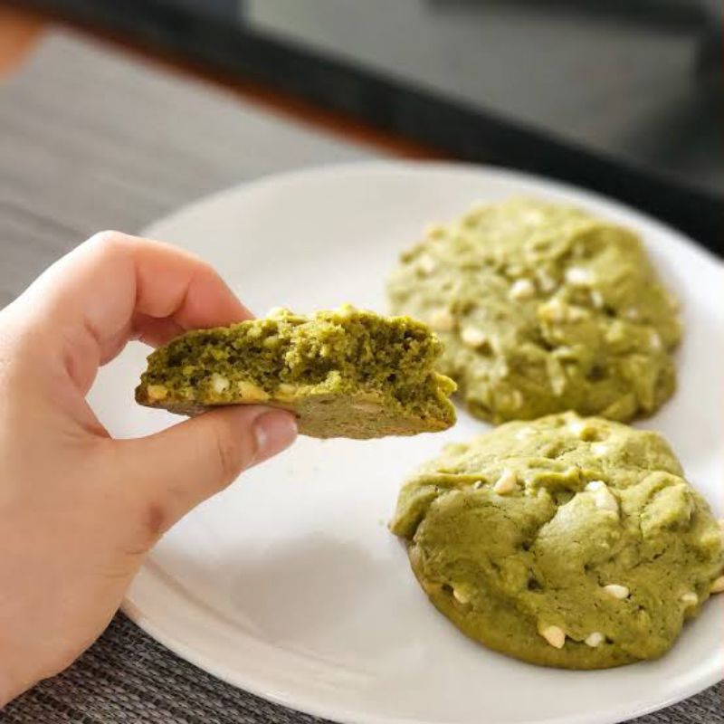 

Matcha Soft Cookies Full Butter
