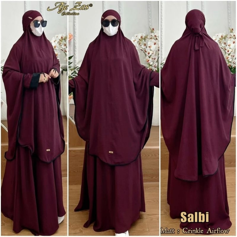 Gamis Syari Jumbo Kode SALIBI Ory Aje Zas Matt Ceringklle