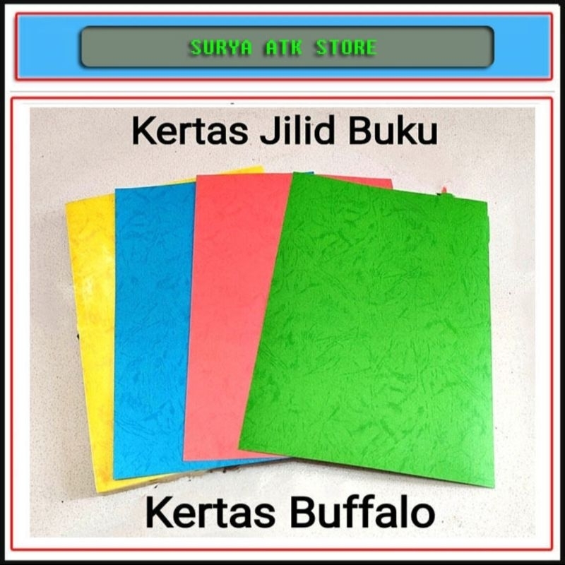 

kertas Jilid Warna F4 Per 25 Lembar