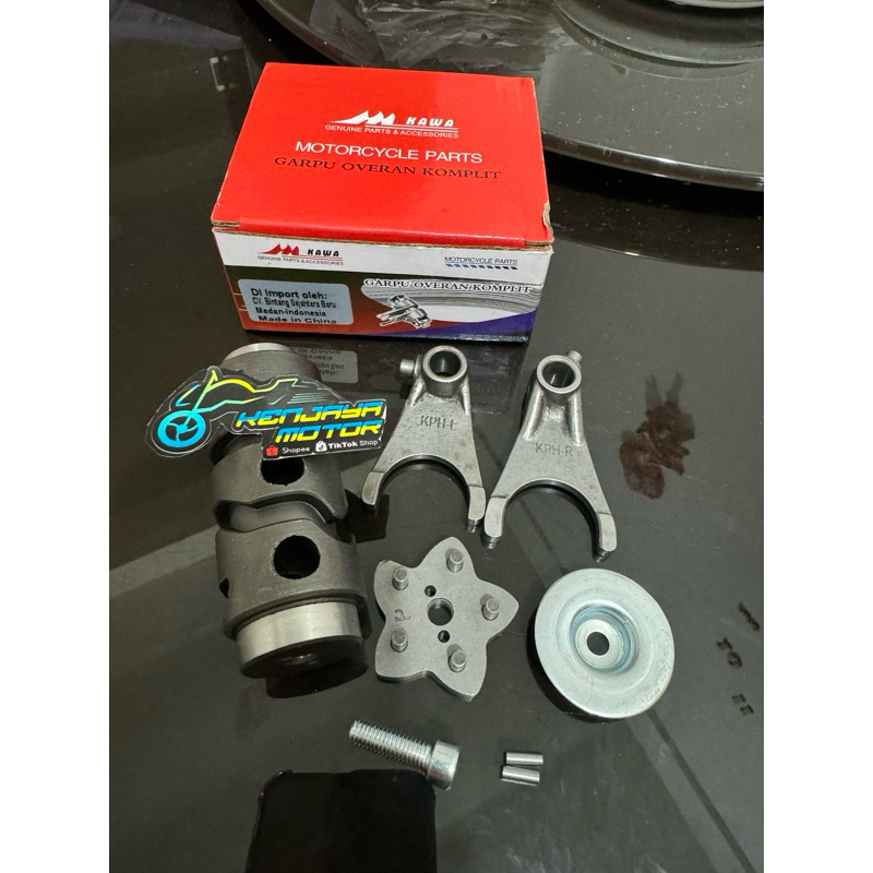 GARPU GEAR SENDOK DRUM KOMPLIT KARISMA SUPRA X 125 HIGH QUALITY