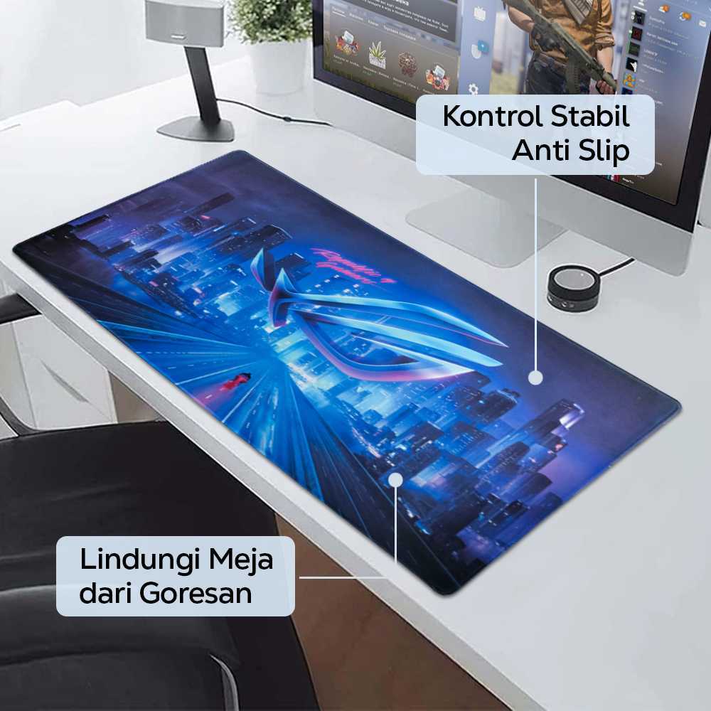 Gaming Mouse Pad Alas Meja Anti Slip Desk Mat Mousepad