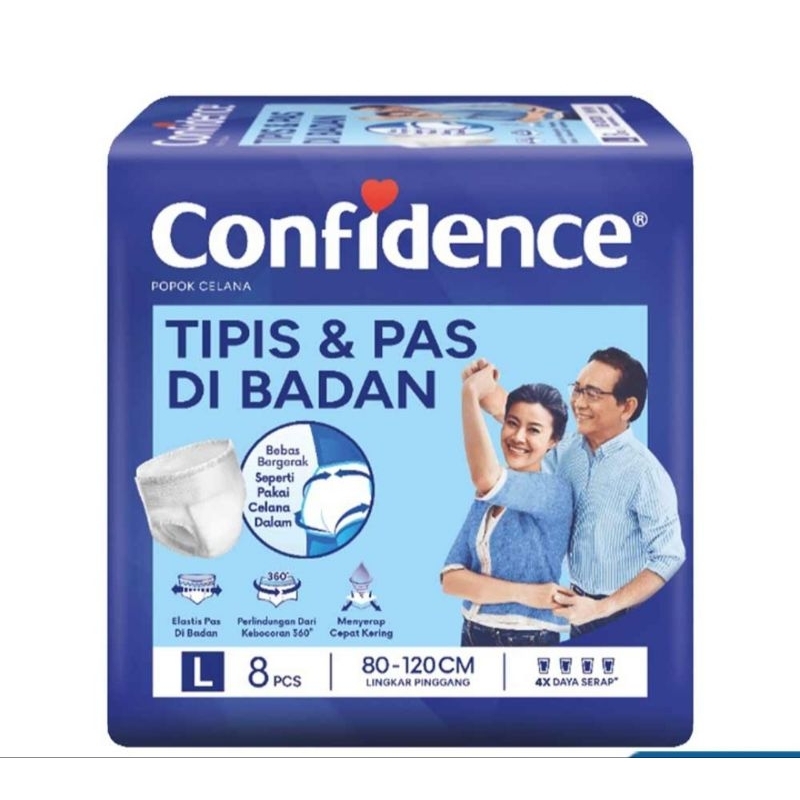 Confidence Popok Celana & Perekat Dewasa