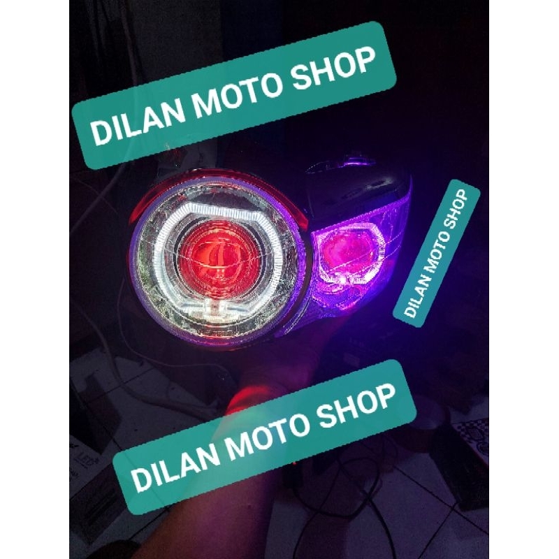Biled ala ala Biled ala2 lampu depan tiger pece Tiger revo barong tiger revo new fuul set batok