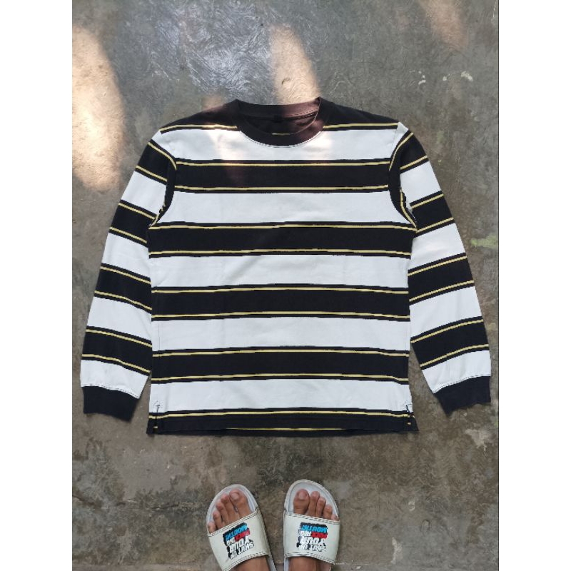 LONGSLEEVE UNIQLO STRIPE