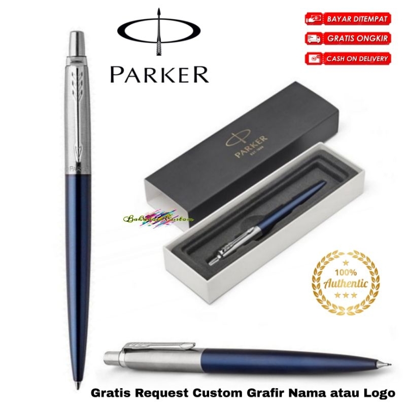 

PULPEN PARKER ORIGINAL JOTTER ROYAL BLUE CT BALLPOINT GRATIS REQUEST CUSTOM GRAFIR NAMA ANDA ATAU LOGO ANDA COCOK UNTUK PEMAKAIAN PRIBADI ATAU HADIAH SPESIAL MERCHANDISE PROMOSI ANDA
