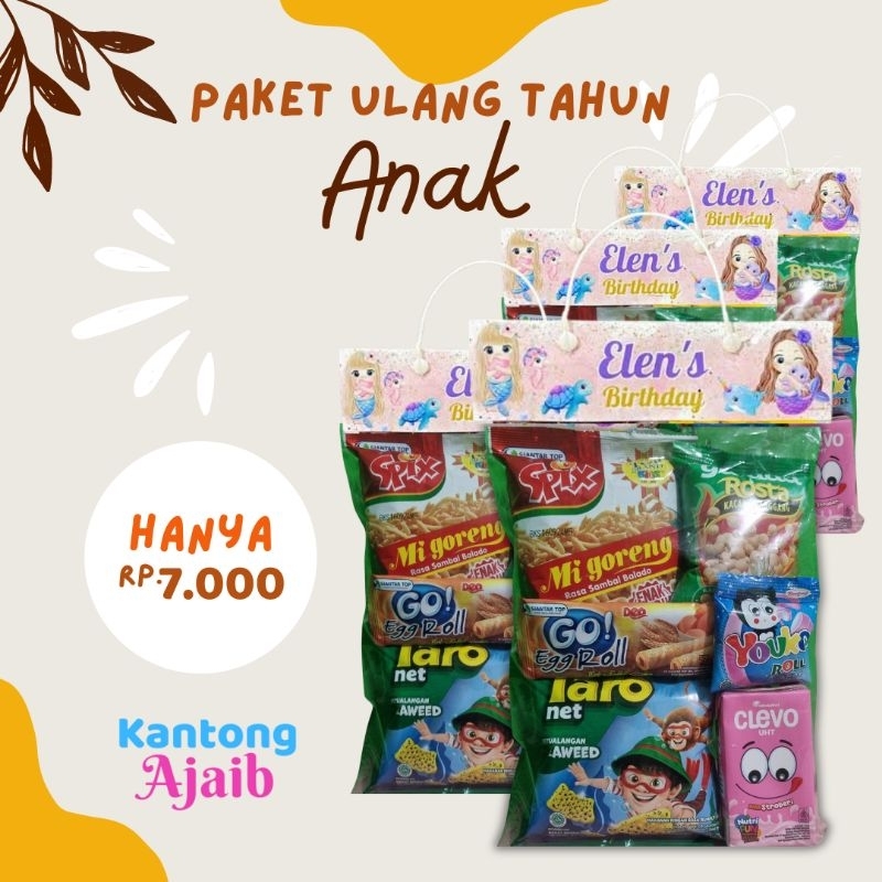 

Snack Ulang Tahun Anak