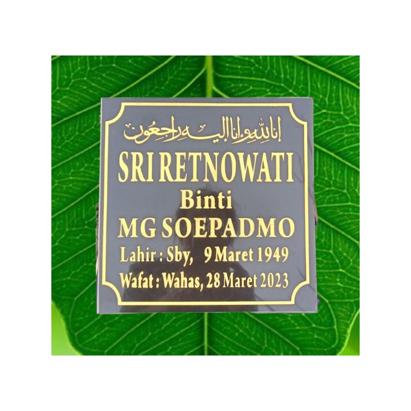 prasasti kijing/nisan makam