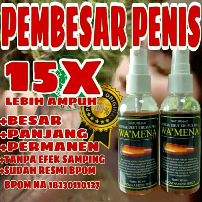 MINYAK WAMENA OIL minyak pembesar penis obat pembesar kelamin pria pembesar alat vital laki laki mr