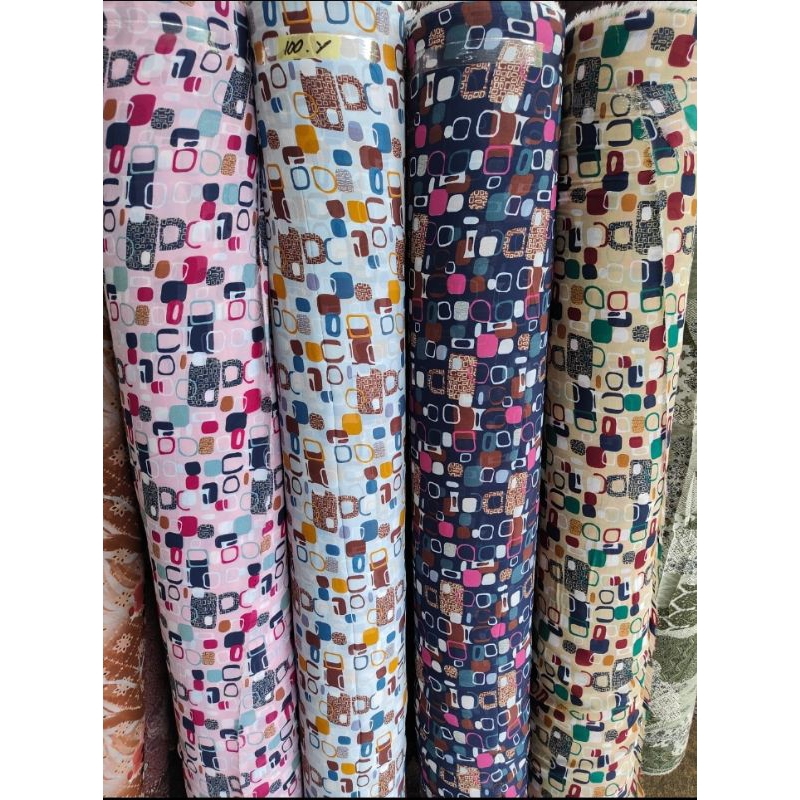 kain ceruty babbydoll/kain ceruty terbaru/tunik/outer/gamis