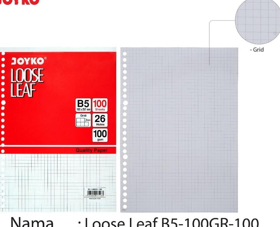 

Safe Payment D Isi File Loose Leaf B51 KOTAK Joyko