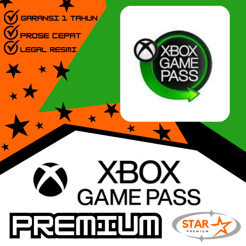 

XBOX GamePass Premium Support All Device 1 Tahun Garansi Amanah