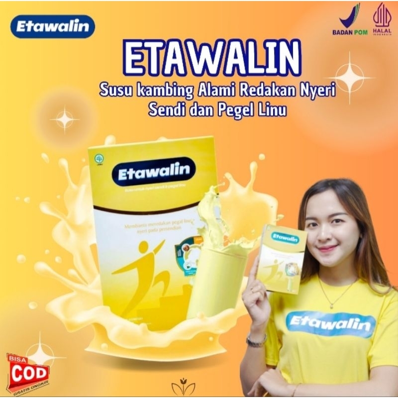 

Susu Etawalin / susu kambing Etawa atasi nyeri sendi/Ecer