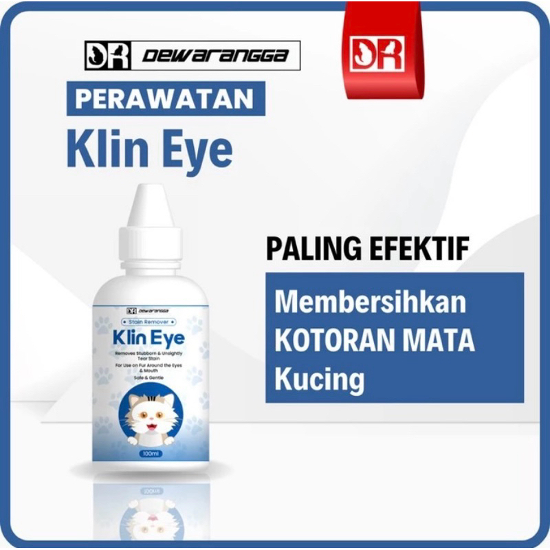 DEWARANGGA KLIN EYE PEMBERSIH MATA KUCING