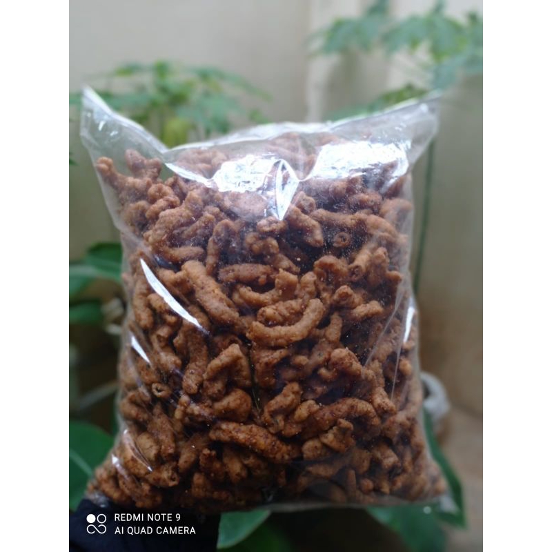 

1kg Keripik Usus Ayam pedas daun jeruk