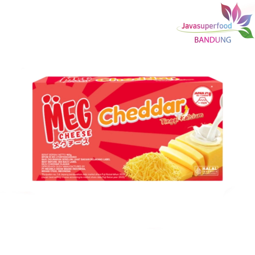 

MEG Cheddar 160gr | Keju No 1 Di Jepang