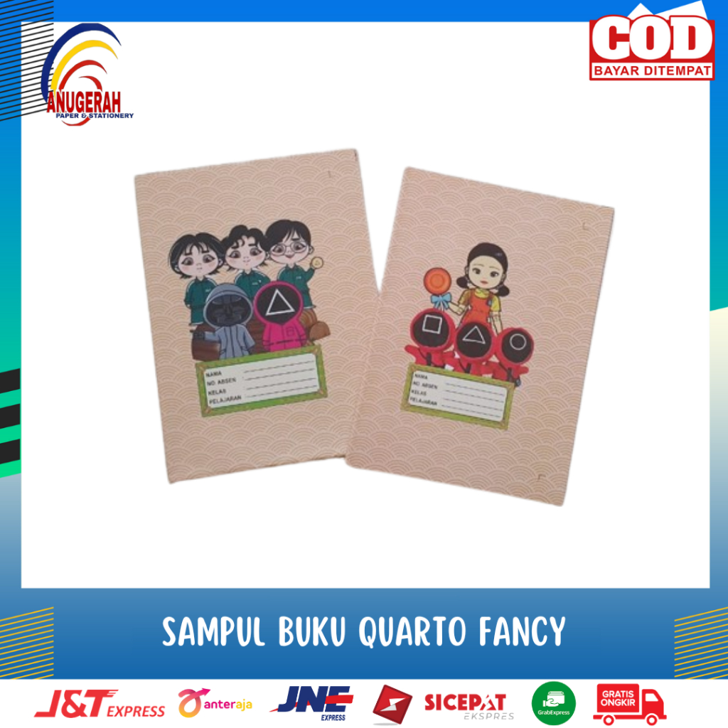 

SAMPUL BUKU QUARTO FANCY (PAK)