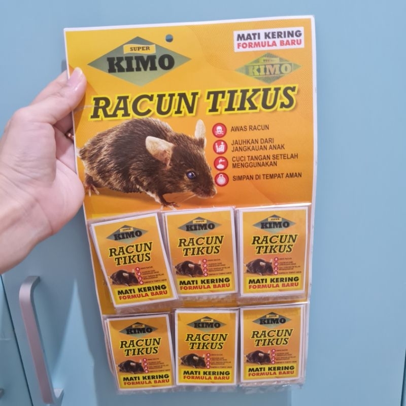 Racun Tikus Mati Kering/Racun Tikus Serbuk KIMO