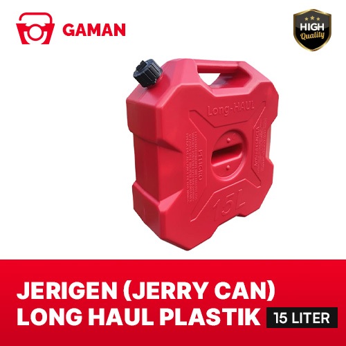 JERIGEN (JERRY CAN) LONG HAUL PLASTIK - 15 LITER