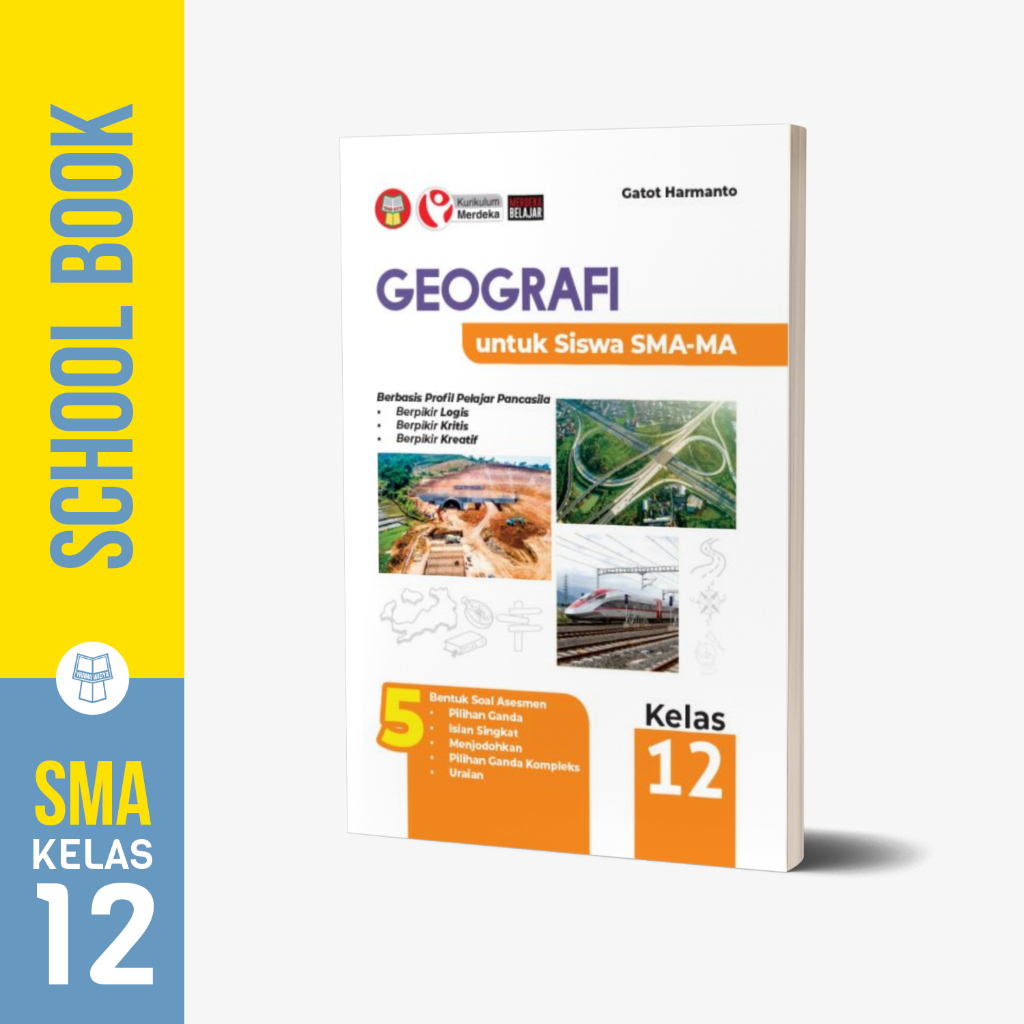 Yrama Widya - Buku Geografi SMA/MA Kelas 12 (Buku Paket Kurikulum Merdeka)