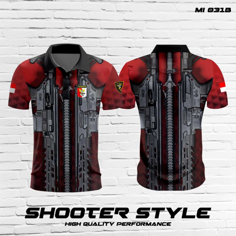 Jersey perbakin IPSC / baju perbakin / kaos perbakin / jersey shooting || MI123