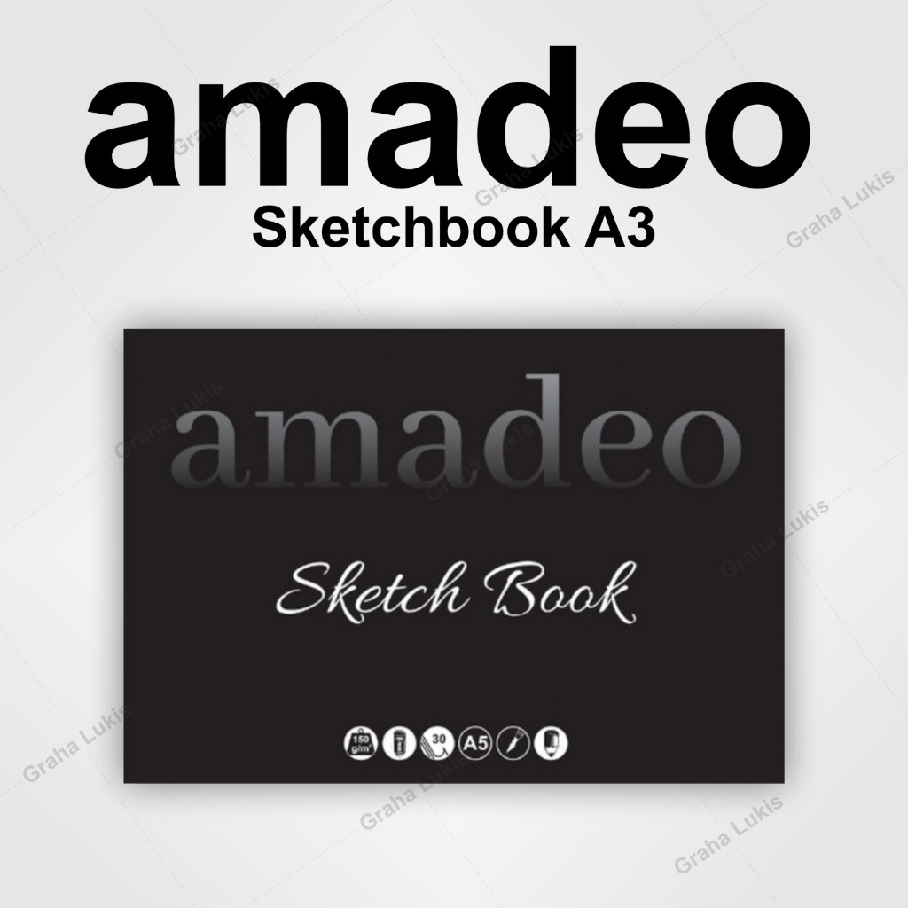 

Zyd Amadeo Sketchbook A3 / Sketch Book A3