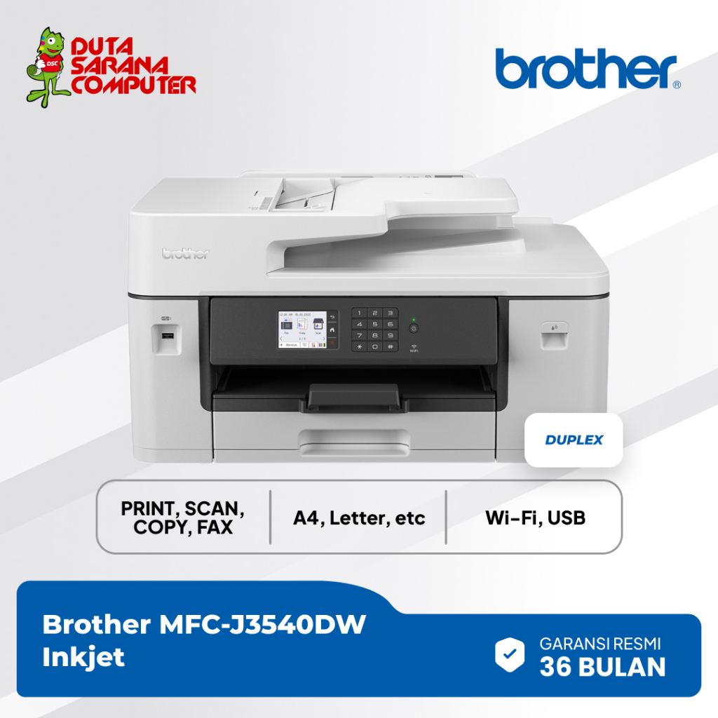 BROTHER Printer Inkjet MFC-J3540DW J 3540 DW MURAH