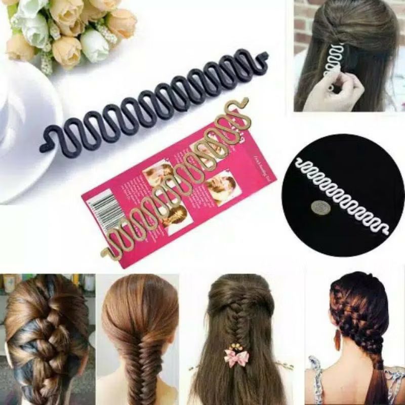 Alat kepang rambut ajaib / Alat Bantu kepang