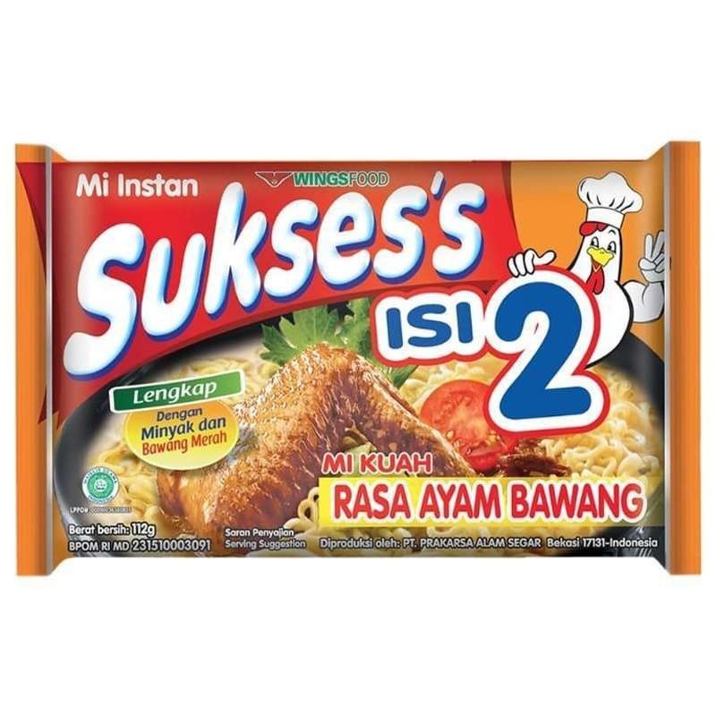 

Sukses isi 2 Mie Kuah Rasa Ayam Bawang 115 gram