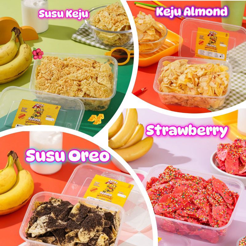 

KeripikPisang pisang renyah keripik pisang tasty,healthy super renyah keripikmantulrasanagih bananachips