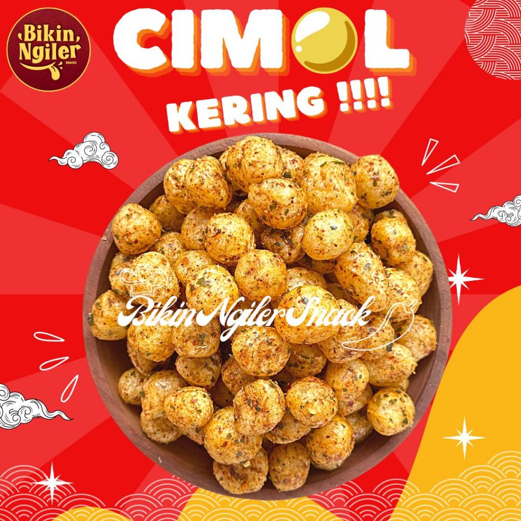 

1KG CIMOL KERING BY BIKIN NGILER SNACK