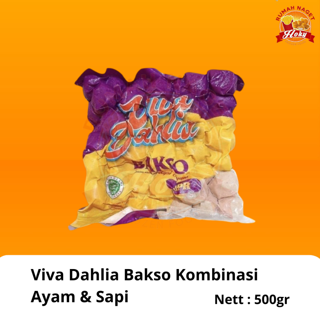 

Viva Dahlia Bakso Sapi Ayam 500 gr