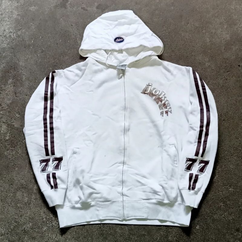 The Original Hip-Hop Homies Gear Joker 77 Zipper Hoodie Jacket Not Rocawear - Karl Kani - Fubu - Eck