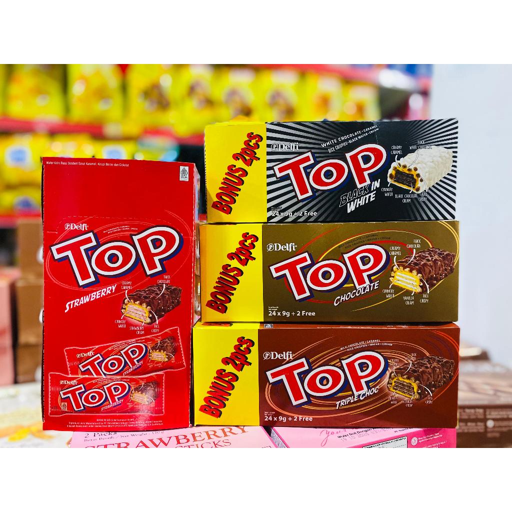 

Delfi TOP Wafer kemasan Box 24 × 9gr