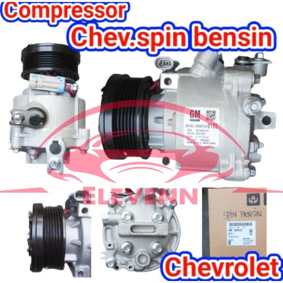 Compresor Kompresor AC Mobil Chevrolet Spin Bensin