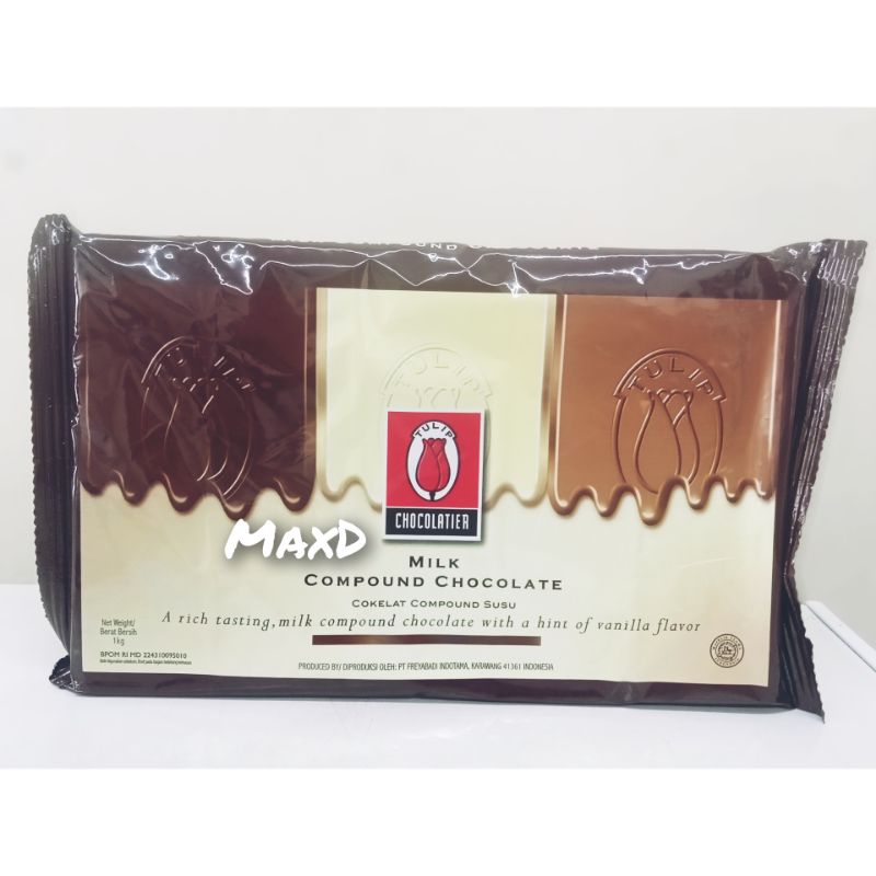 

Tulip Cokelat Batang Compound Milk 1 Kg