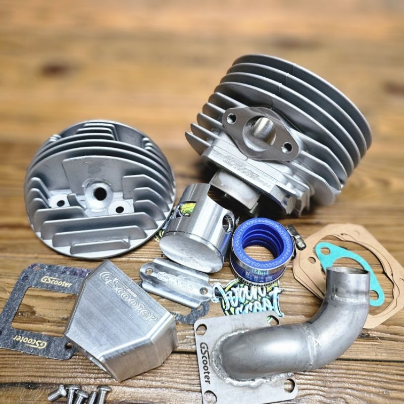 Cylinder Blok Set Vespa Pts GS Scooter Direct Intake vespa pts spesial Smallframe original 130cc